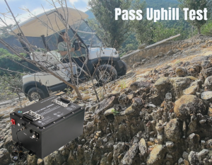 48V golf cart lithium battery uphill