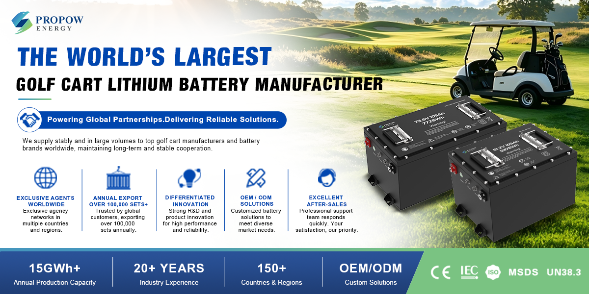 golf cart lithium battery
